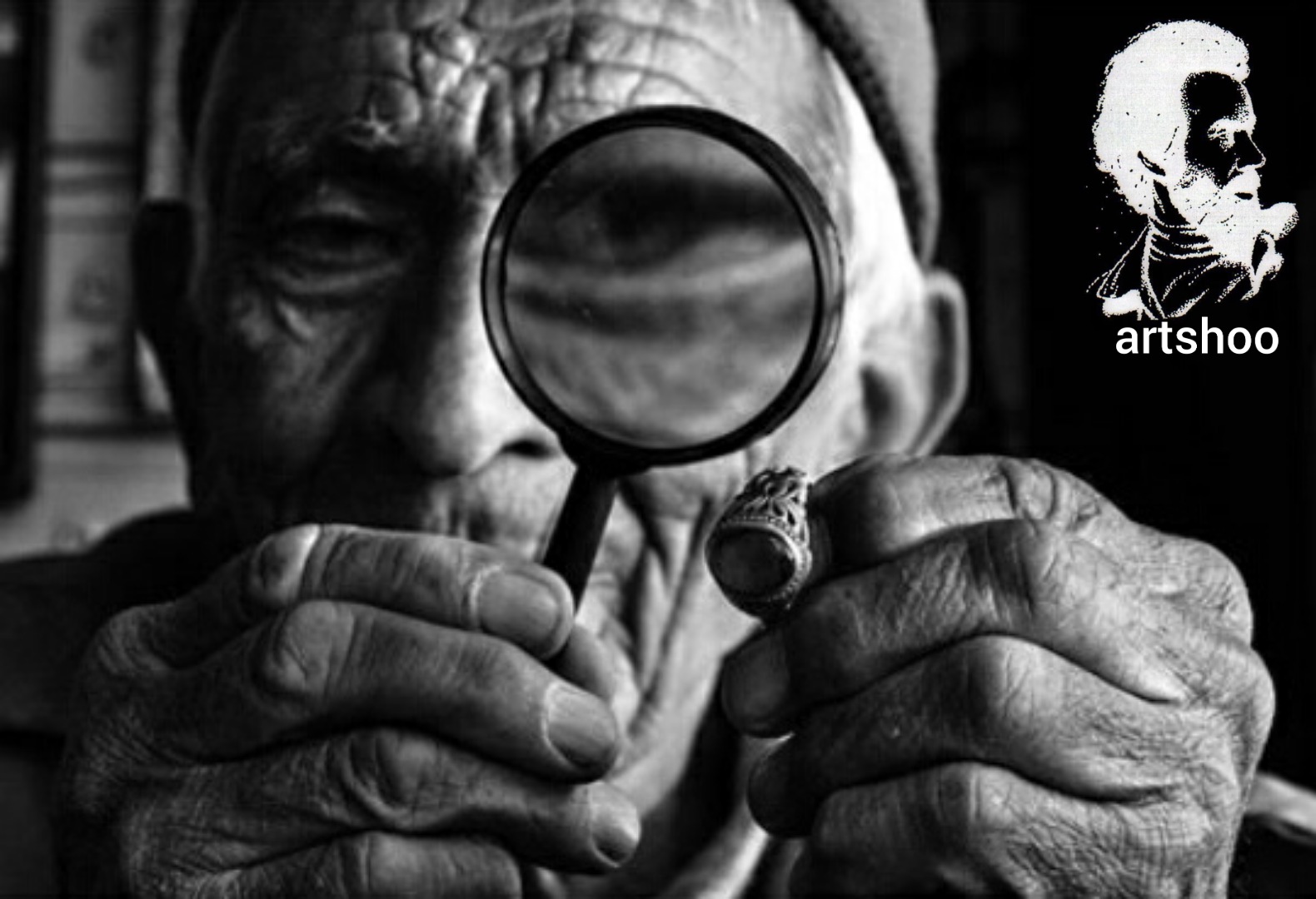 مدل پرتره سیاه قلم